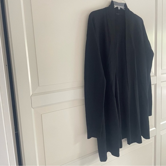 Lululemon Black OS Drop-Shoulder Knit Wrap Cardigan Sweater 26434 - Picture 12 of 13